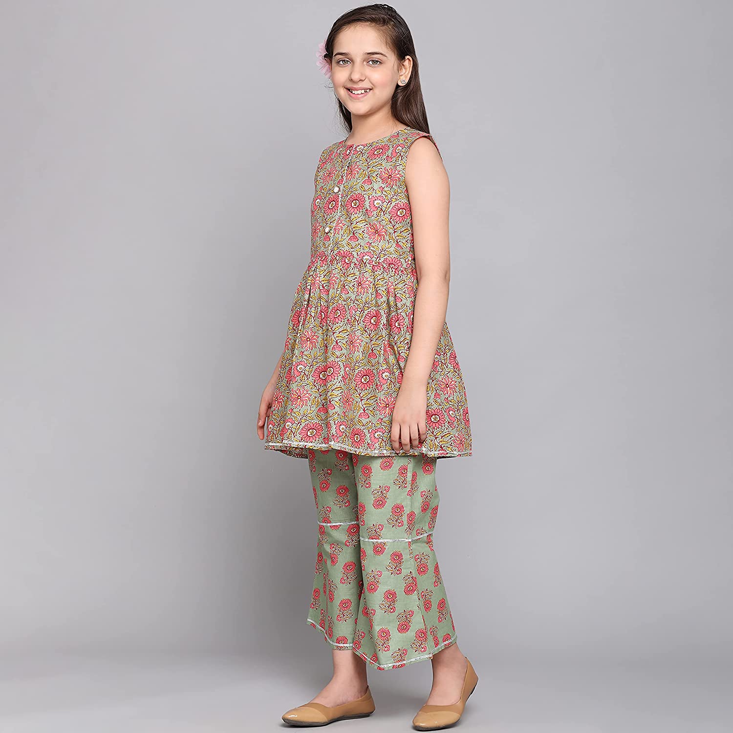 Vrishti 1 Cotton Top With Bottom New Exclusive Wear Latest Kids Collection